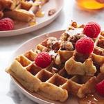 Bananen-Kokos-Waffeln