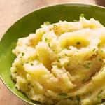 Vegane geröstete Knoblauch-Kartoffelpüree