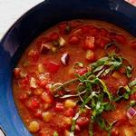 Gazpacho-Suppe als Vorspeise