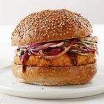Asiatische Hähnchenburger