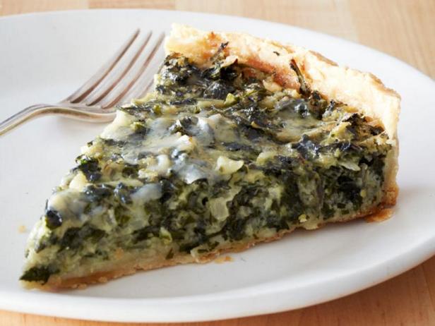 Rezept für eine mit Mangold und Kräutern gefüllte Tarte