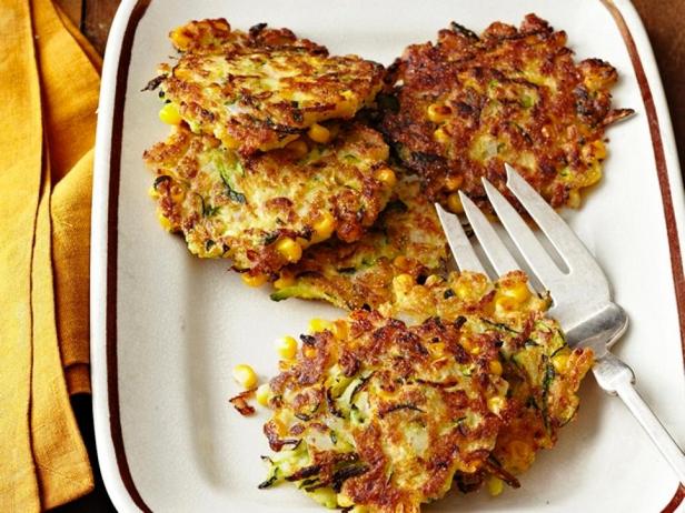 Mais-Zucchini-Puffer