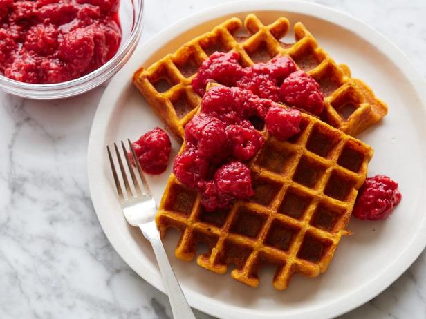 Kürbiswaffeln (Paleo-Diät)
