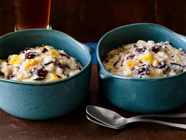 Vollkornporridge zum Frühstück