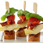 Antipasti mit Wurstspießen