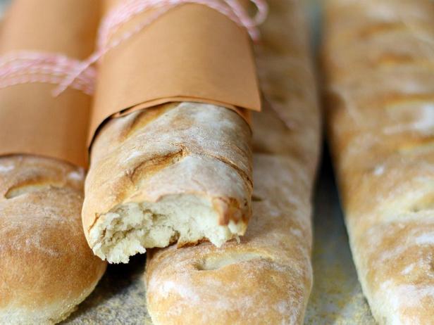 Hausgemachtes französisches Baguette