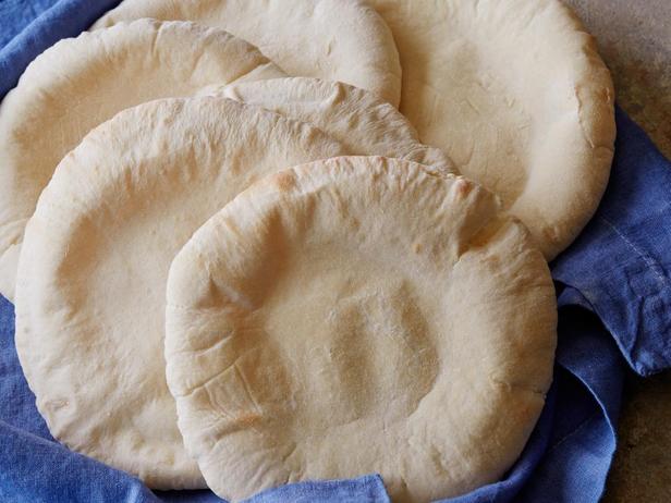 Arabisches Pita mit Tasche