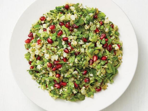 Zubereitung - Tabouleh-Salat mit Gemüsereis