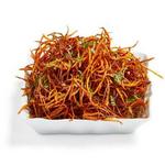 Knusprig frittierte Karottenstifte