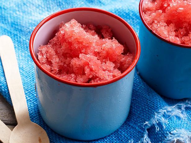 Zubereitung - Wassermelonen-Picknick-Granita-Slush