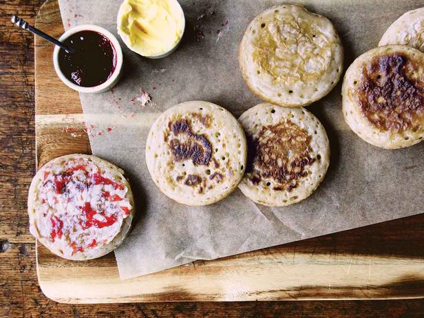 Zubereitung – Traditionelle englische Crumpets