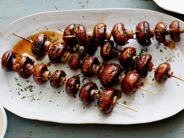 Zubereitungstipps – Gebratene Champignons am Spieß