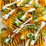 Gegrillte Mango mit Jalapeño-Paprika