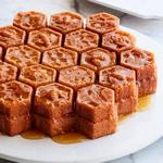 Mandel-Honigwabenkuchen