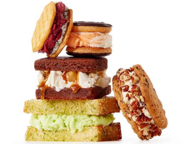 طريقة عمل 50 وصفة لآيس كريم ساندويتش