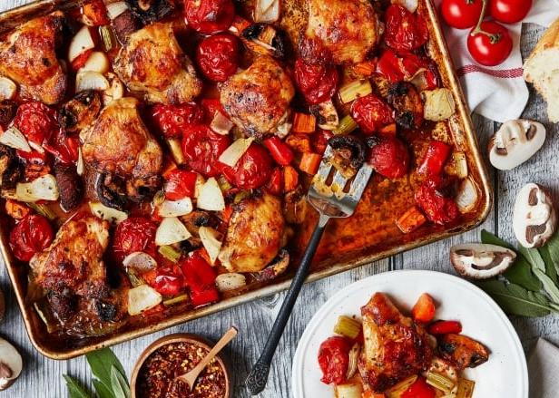 Zubereitung - Ente Cacciatore