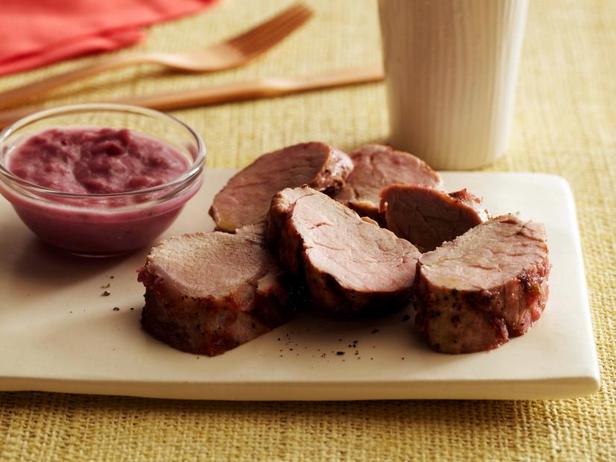 Zubereitung - Gegrilltes Schweinefilet mit Tequila und Kaktusfeigensauce