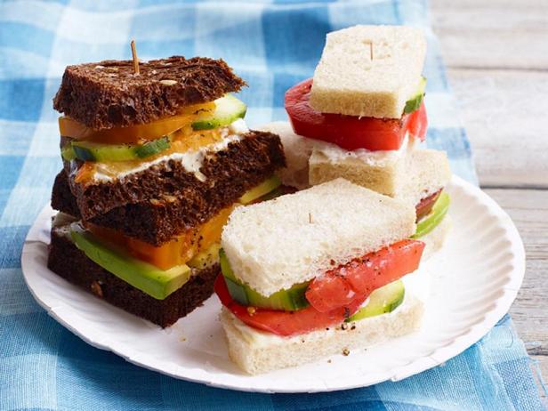 Zubereitung - Tomaten-Tee-Sandwiches