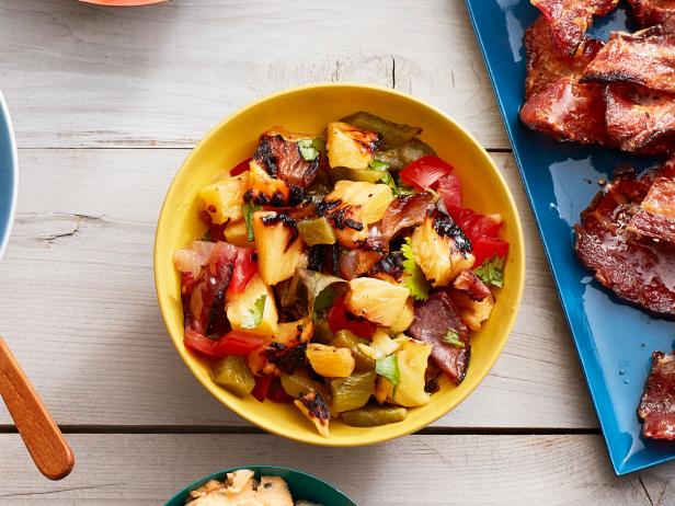 34. Grillitud ananassisalsa