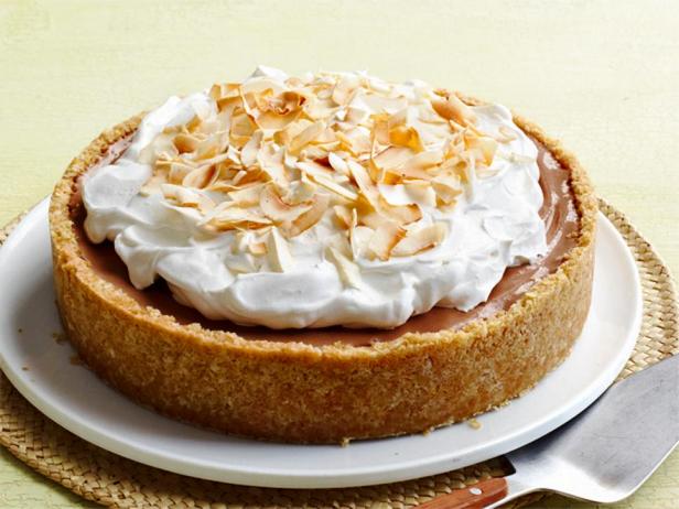 Schokoladen-Bananen-Eiscremetorte