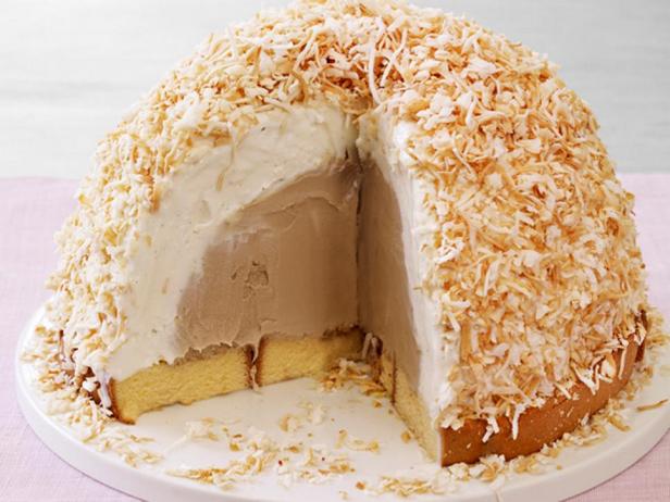 Kokosnussbomben-Eiscremetorte