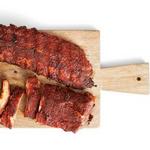 BBQ-Schweinerippchen mit einer würzigen Kruste