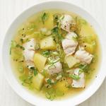 شوربة السمك الكاريبية الحارة