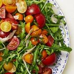 Rucolasalat mit Tomaten