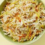 Krautsalat mit Mango in Kokosnussdressing