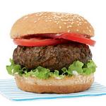 Rindfleischburger-Patty mit Pilzen