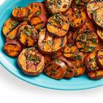 Gegrillte Süßkartoffeln