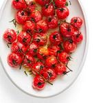 Gebackene Tomaten am Strauch