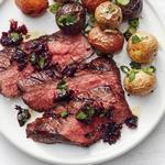 Rindersteak mit Kirschtapenade