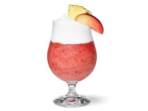 Zubereitung - Pflaumencocktail mit Kokoscreme