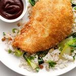 Hähnchen-Katsu mit Ingwerreis