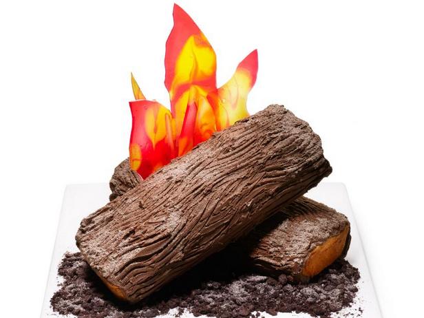 Wie man einen Lagerfeuerkuchen macht