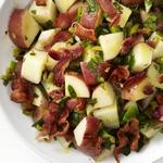 Deutscher Kartoffelsalat mit Speck