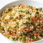 Couscous mit Karotten und Rosinen