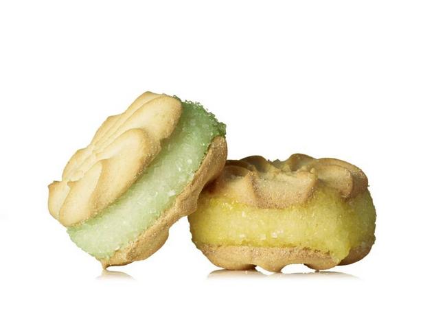 Zubereitung - Zitroneneis-Sandwich mit süß-saurer Kristallglasur