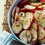 Kartoffelsalat mit Mohnsamen