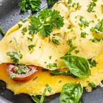Omelett mit Käse
