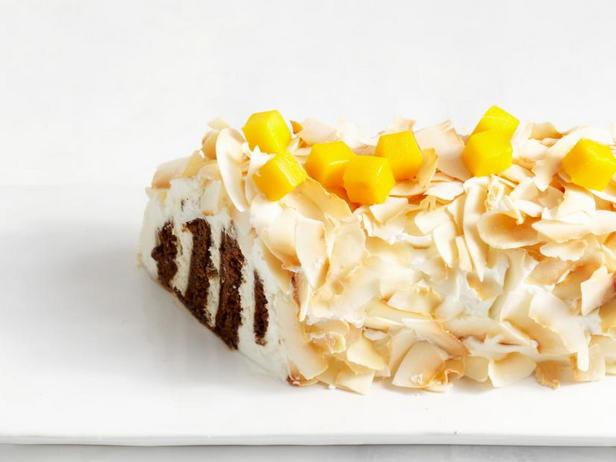 Rezept für Ingwer-Mango-Eiskuchen