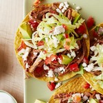Rinderbrust aus dem Slow Cooker für Tostadas