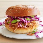 Hähnchen-Sandwiches vom BBQ aus dem Slow Cooker