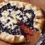 Blaubeer-Käsekuchen-Galette