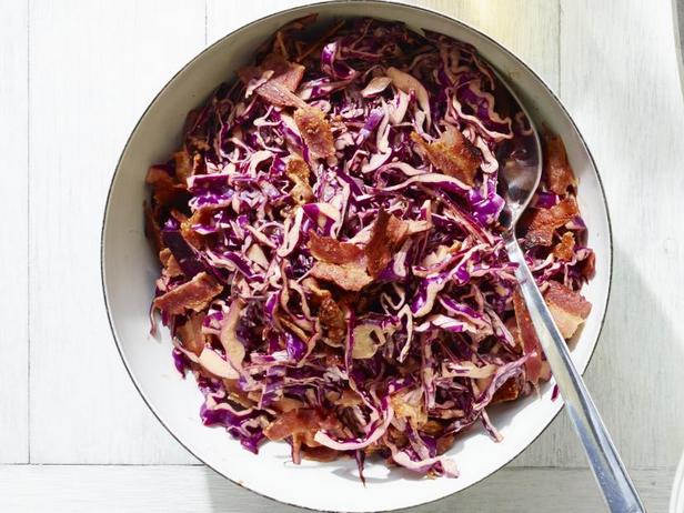 Zubereitung - Krautsalat mit Grieben und Bourbon-Dressing