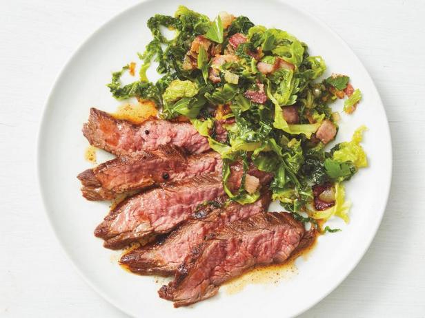 Zubereitungstipps – Flankensteak mit geschmortem Kohl und Speck