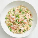 Gerstenrisotto mit Garnelen