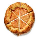Pizza mit Fleischbeilagen