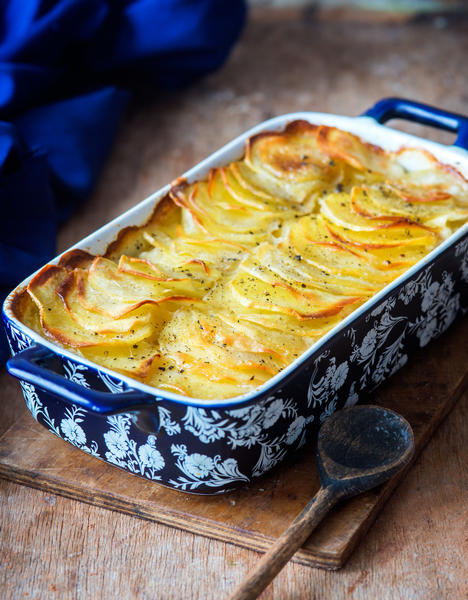 Wie man Gratin Dauphinois zubereitet